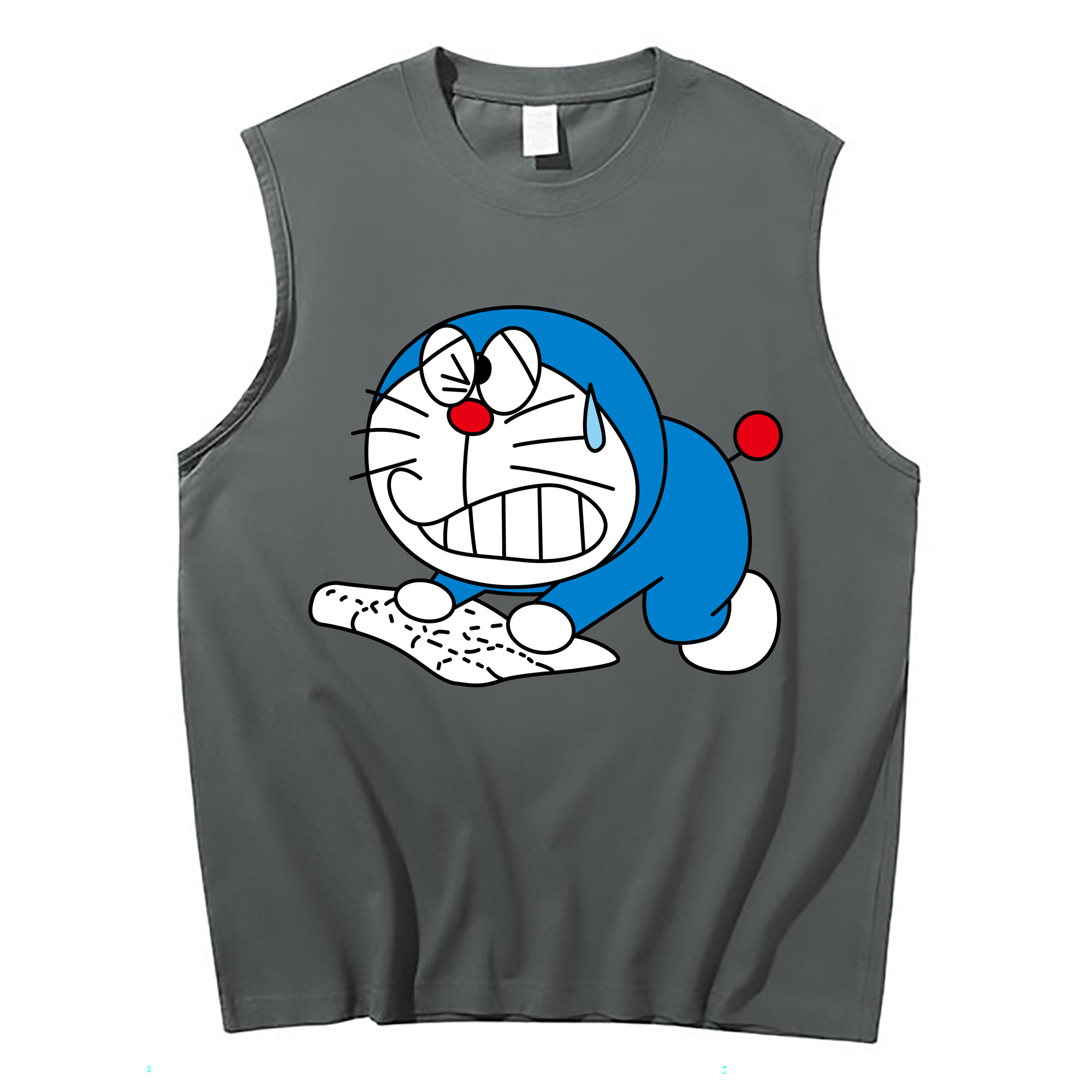 （画像用） ドラえもん Doraemon コットン100％タンクトップ（フロントプリント）